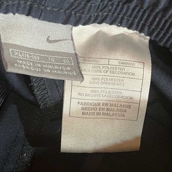 Nike Track Pants Womens Size XL 16-18 Blue Drawstring Athleisure Running Pockets - Picture 10 of 14